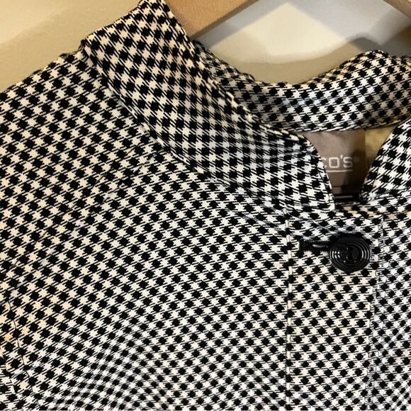 Chicos Houndstooth Stretch Jacket - Picture 10 of 14